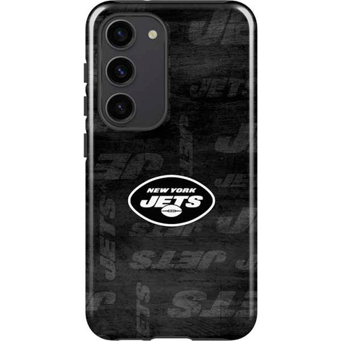 NFL New York Jets Black & White Galaxy S23 Pro Case