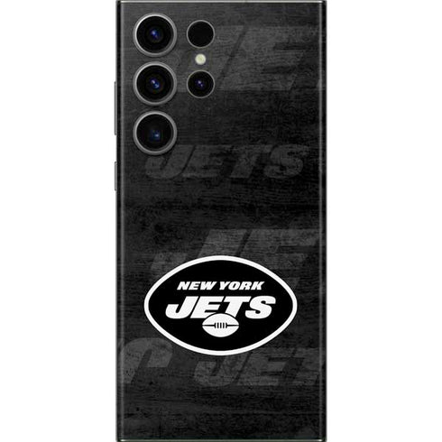 NFL New York Jets Black & White Galaxy S23 Ultra Skin