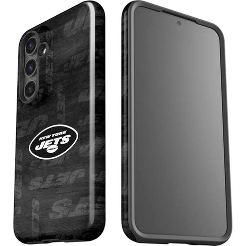 NFL New York Jets Black & White Galaxy S24 Impact Case