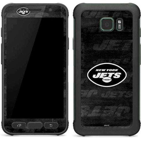 NFL New York Jets Black & White Galaxy S7 Active Skin