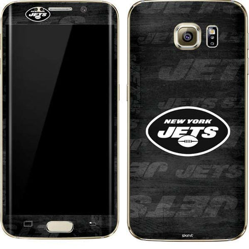 NFL New York Jets Black & White Galaxy S7 Edge Skin