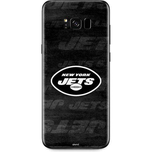 NFL New York Jets Black & White Galaxy S8 Plus Skin