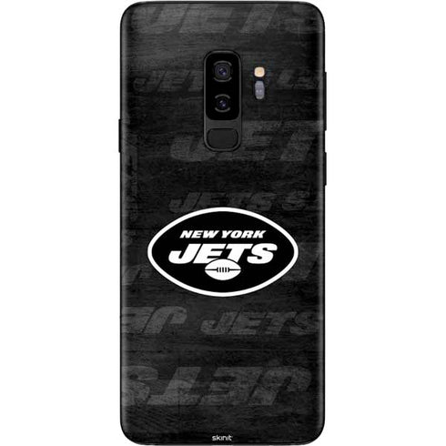 NFL New York Jets Black & White Galaxy S9 Plus Skin