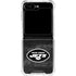 NFL New York Jets Black & White Galaxy Z Flip5 5G Clear Case