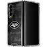 NFL New York Jets Black & White Galaxy Z Fold4 5G Clear Case