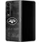 NFL New York Jets Black & White Galaxy Z Fold4 5G Skin