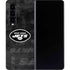 NFL New York Jets Black & White Galaxy Z Fold4 5G Skin