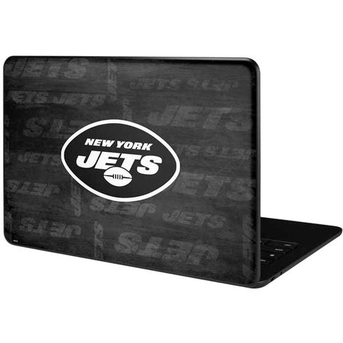 NFL New York Jets Black & White Google Pixelbook Go Skin