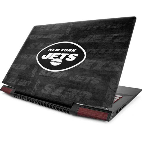 NFL New York Jets Black & White Lenovo IdeaPad Skin