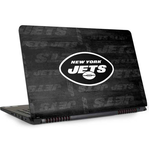 NFL New York Jets Black & White Dell Inspiron Skin