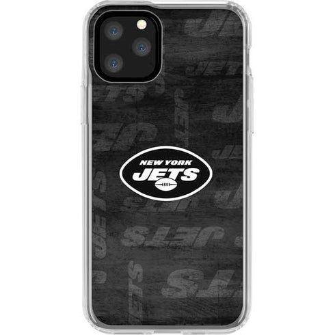 NFL New York Jets Black & White iPhone 11 Pro Clear Case