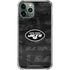 NFL New York Jets Black & White iPhone 11 Pro Max Clear Case