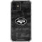 NFL New York Jets Black & White iPhone 12 Mini Clear Case