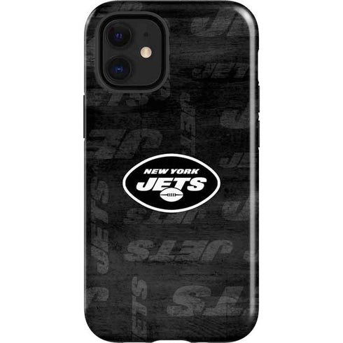 NFL New York Jets Black & White iPhone 12 Mini Impact Case