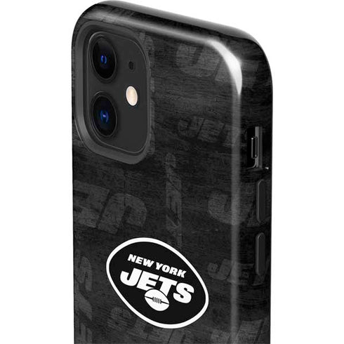 NFL New York Jets Black & White iPhone 12 Mini Impact Case