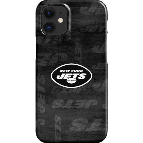 NFL New York Jets Black & White iPhone 12 Mini Lite Case