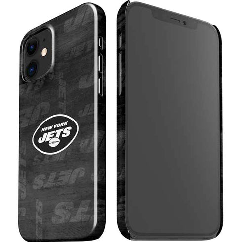 NFL New York Jets Black & White iPhone 12 Mini Lite Case