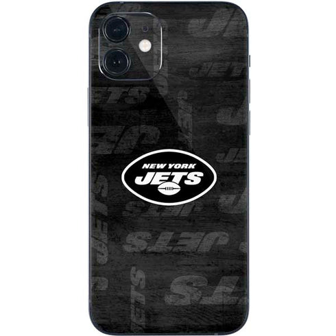 NFL New York Jets Black & White iPhone 12 Mini Skin