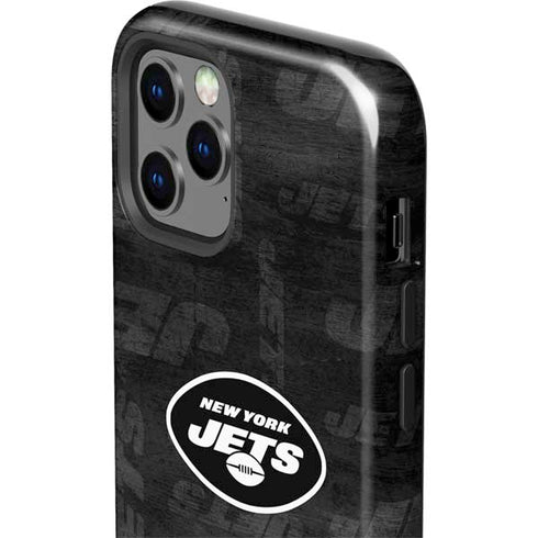 NFL New York Jets Black & White iPhone 12 Pro Impact Case