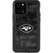 NFL New York Jets Black & White iPhone 12 Pro Waterproof Case