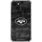 NFL New York Jets Black & White iPhone 13 Clear Case