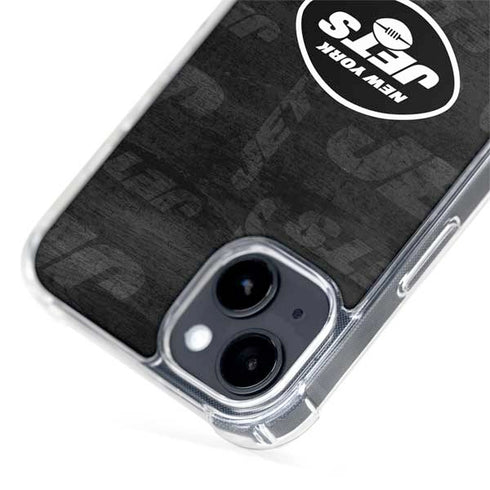 NFL New York Jets Black & White iPhone 13 MagSafe Case