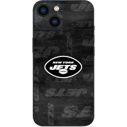 NFL New York Jets Black & White iPhone 13 Mini Skin