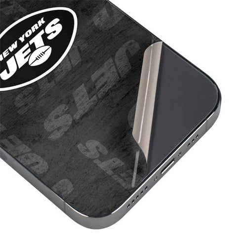 NFL New York Jets Black & White iPhone 13 Pro Max Skin
