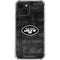 NFL New York Jets Black & White iPhone 15 Plus Clear Case