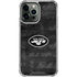 NFL New York Jets Black & White iPhone 15 Pro Max Clear Case