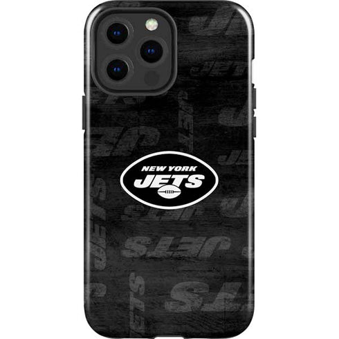 NFL New York Jets Black & White iPhone 15 Pro Max Impact Case