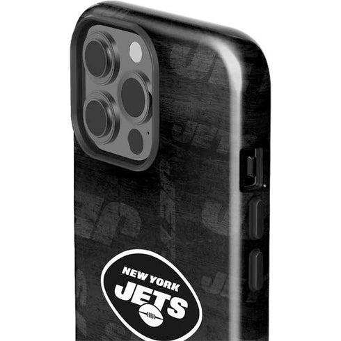 NFL New York Jets Black & White iPhone 15 Pro Max Impact Case