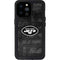 NFL New York Jets Black & White iPhone 14 Pro Max Waterproof Case