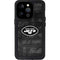NFL New York Jets Black & White iPhone 14 Pro Waterproof Case