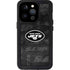 NFL New York Jets Black & White iPhone 14 Pro Waterproof Case