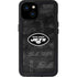 NFL New York Jets Black & White iPhone 15 Plus Waterproof Case