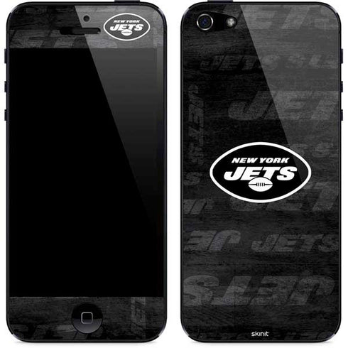 NFL New York Jets Black & White iPhone 5/5s/5SE Skin