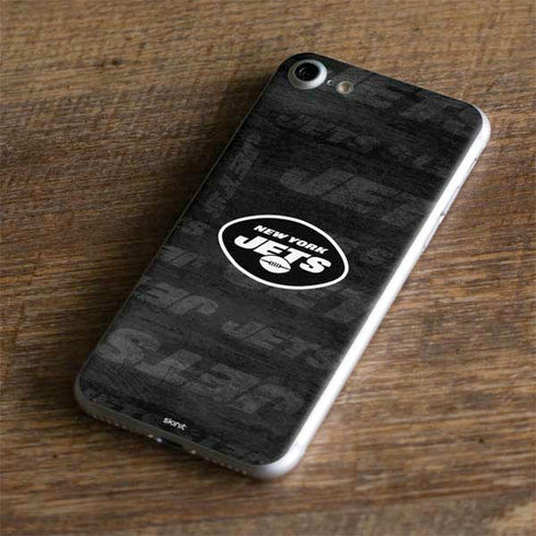 NFL New York Jets Black & White iPhone 7 Skin