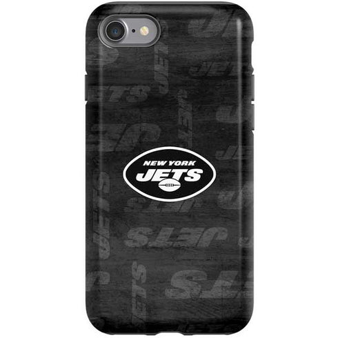 NFL New York Jets Black & White iPhone SE (2nd & 3rd Gen) Pro Case