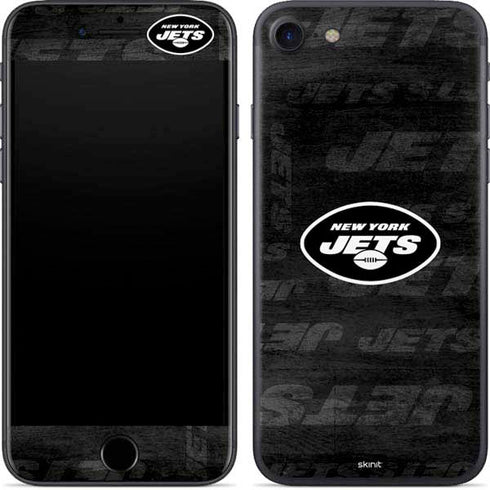 NFL New York Jets Black & White iPhone SE (2nd & 3rd Gen) Skin