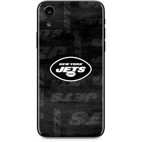 NFL New York Jets Black & White iPhone XR Skin