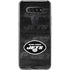 NFL New York Jets Black & White LG K51/Q51 Clear Case