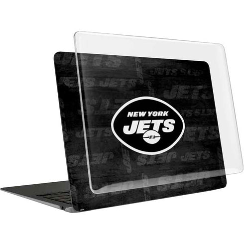 NFL New York Jets Black & White MacBook Air 13in (2020) Case plus Skin