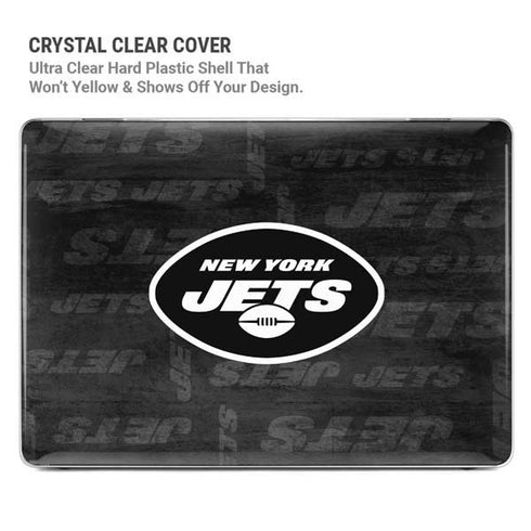 NFL New York Jets Black & White MacBook Pro 16in (2021-25) Case plus Skin