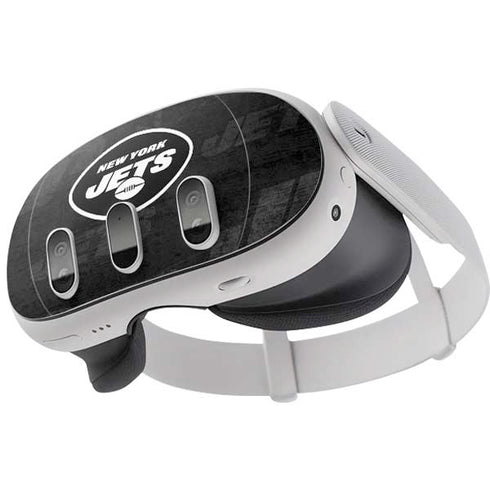 NFL New York Jets Black & White Meta Quest 3 Skin