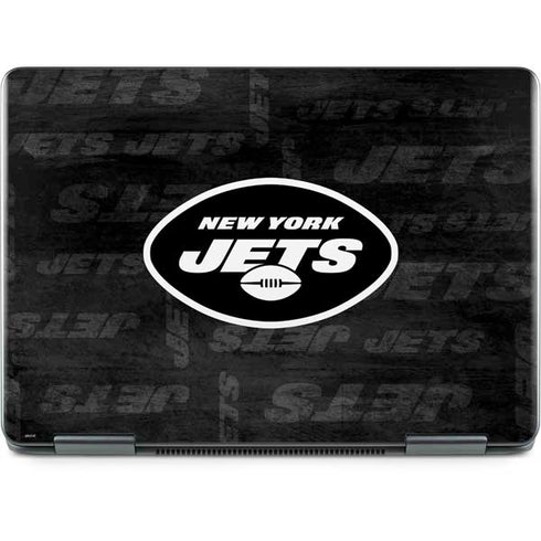 NFL New York Jets Black & White Notebook 9 Pro 13in (2017) Skin