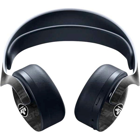 NFL New York Jets Black & White PULSE 3D Wireless Headset for PS5 Skin