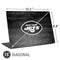 NFL New York Jets Black & White Universal Laptop 15in (12.2 x 8.8in) Skin
