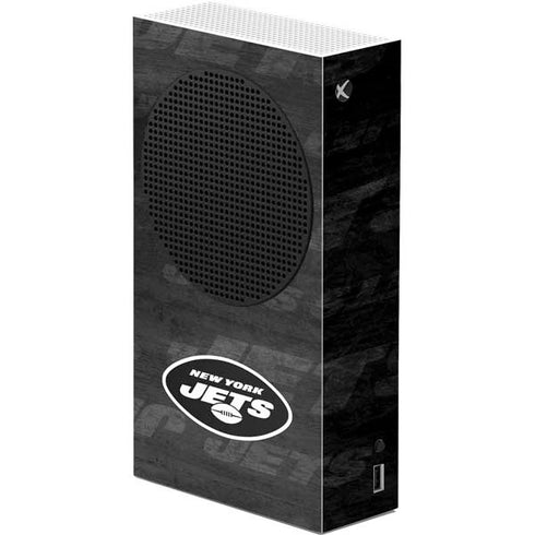 NFL New York Jets Black & White Xbox Series S Console Skin