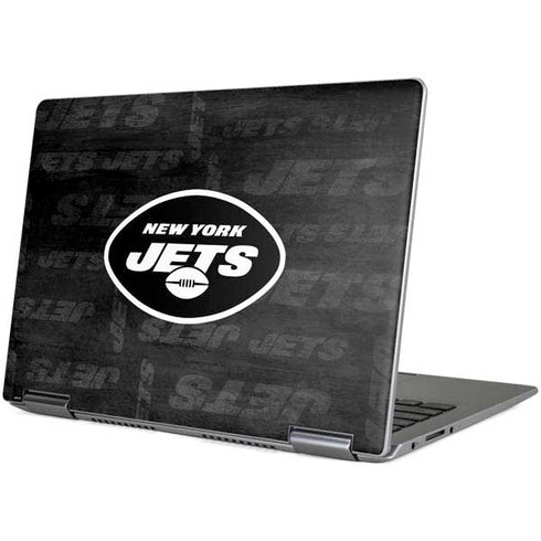 NFL New York Jets Black & White Yoga 710 14in Skin